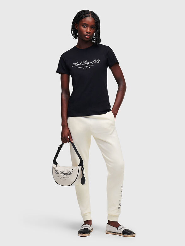 HOTEL KARL T-shirt with logo embroidery - 2