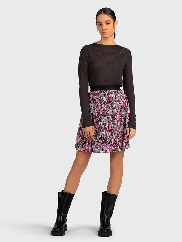 ELISEA skirt with floral print - 2