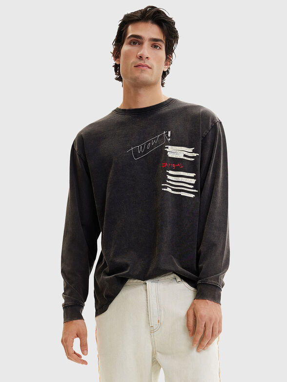 ENRICO blouse with print - 1