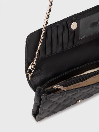 GIULLY quilted effect clutch - 5