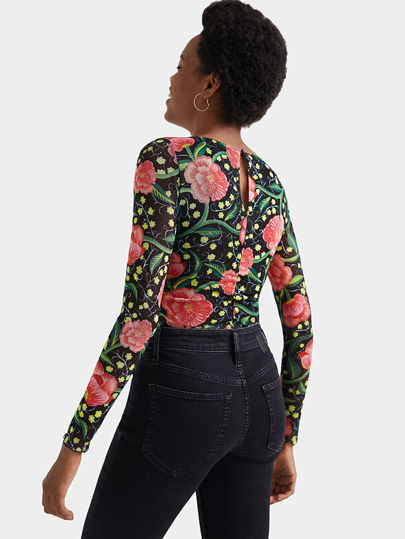 Bodysuit SALLY with floral print - 5