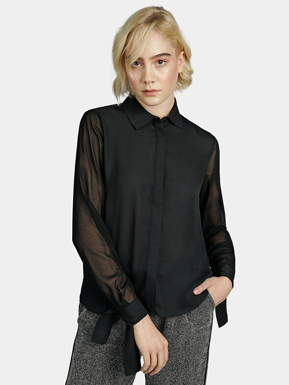 STELLA shirt in black color - 1
