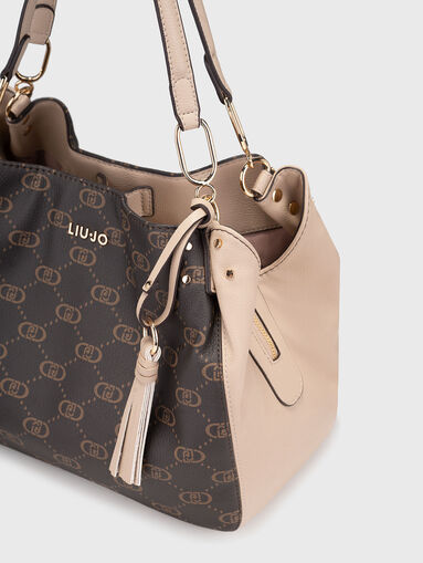 Big bag with accent print - 4