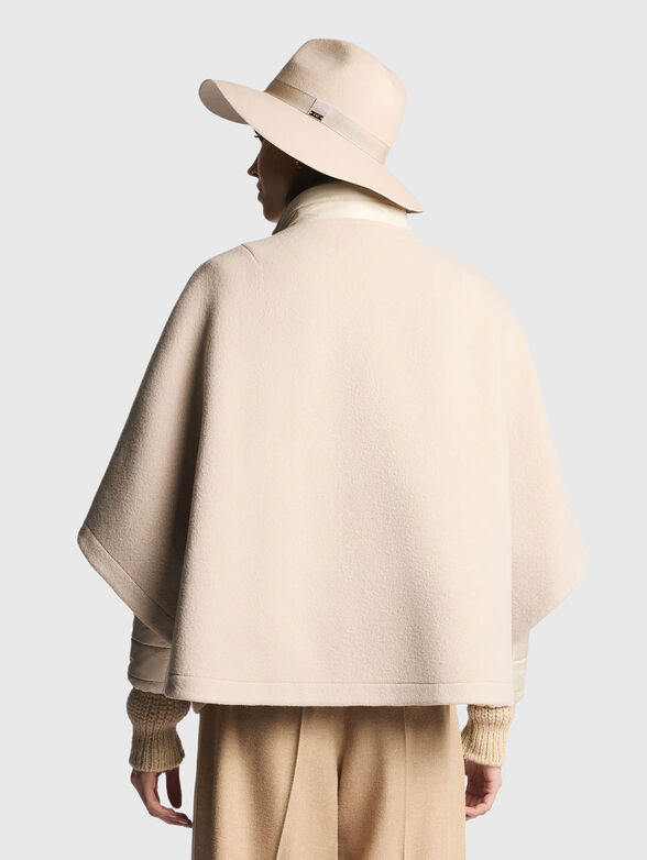 Wool and cashmere coat with padded jacket - 3