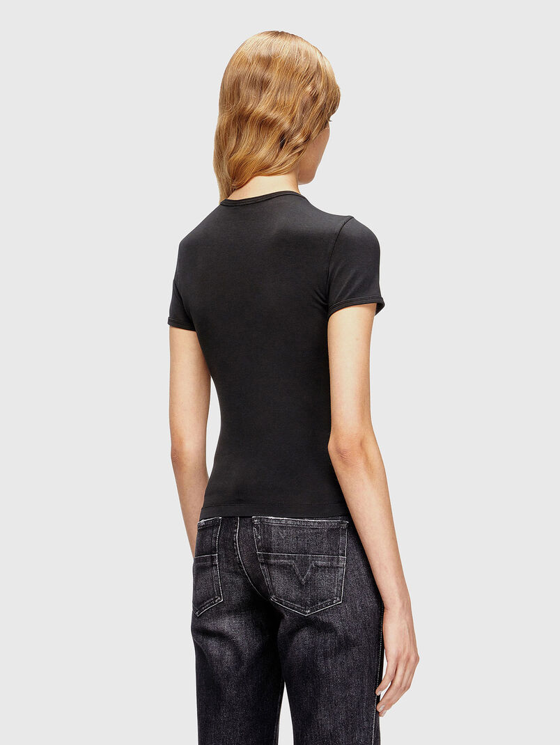 T-UNCUTIESLONG-OD black T-shirt  - 3