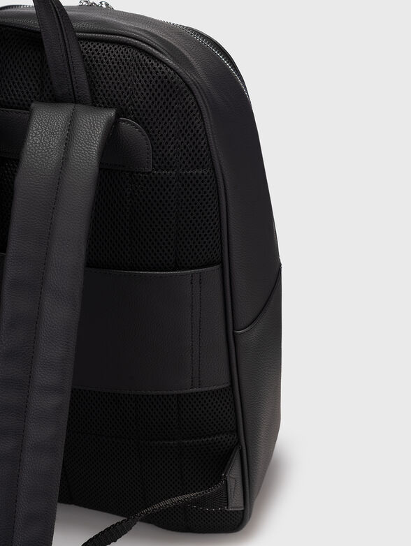 Backpack with silver details and logo - 5