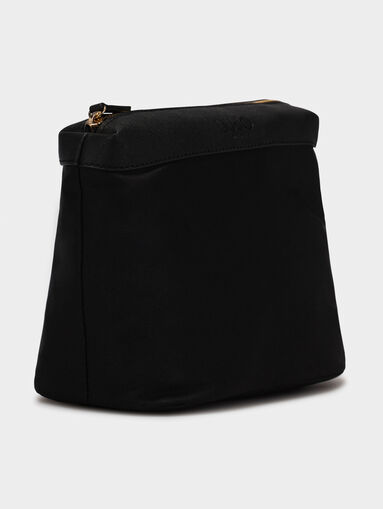 Black bag with laser perforations and case - 5