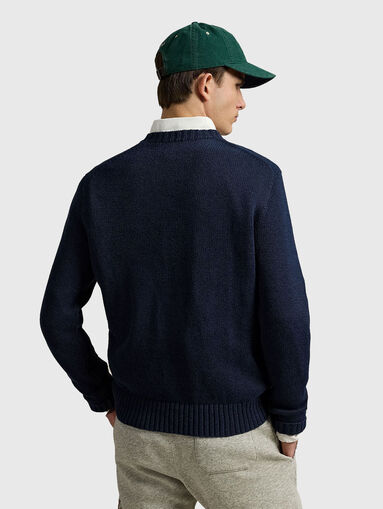 Polo Bear jumper with oval neckline - 3