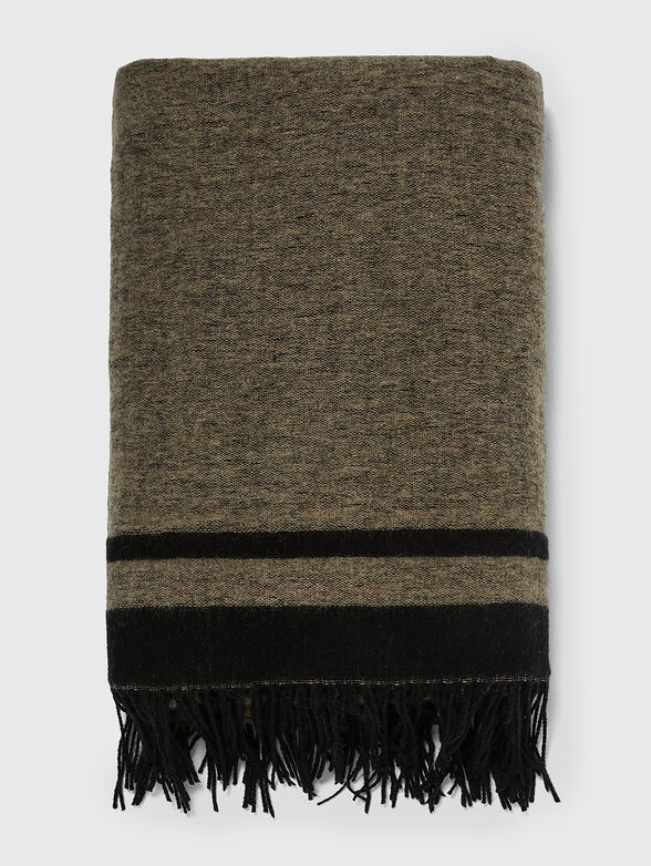 Wool and cashmere blanket - 1