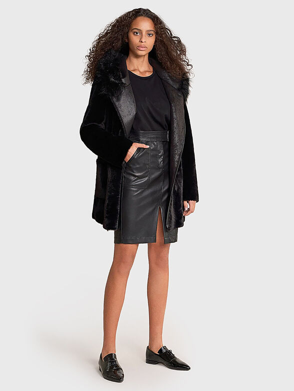 SECRET GLAMOUR Leather skirt - 5