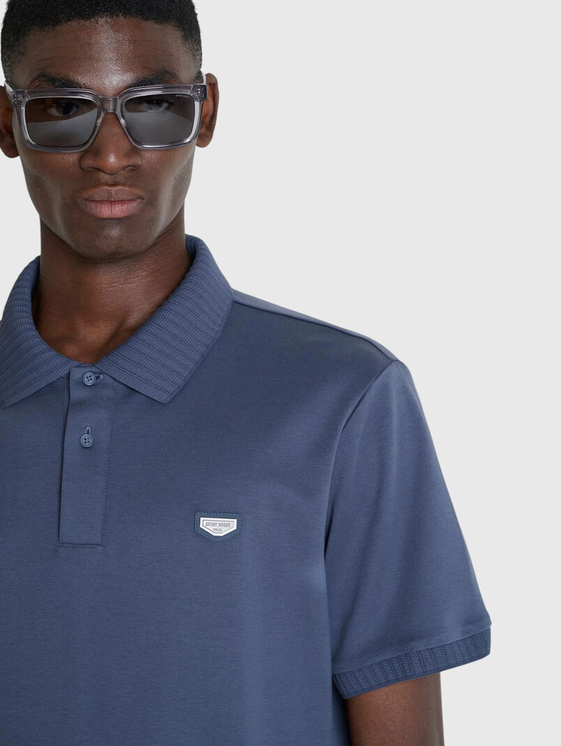 Black polo shirt - 3