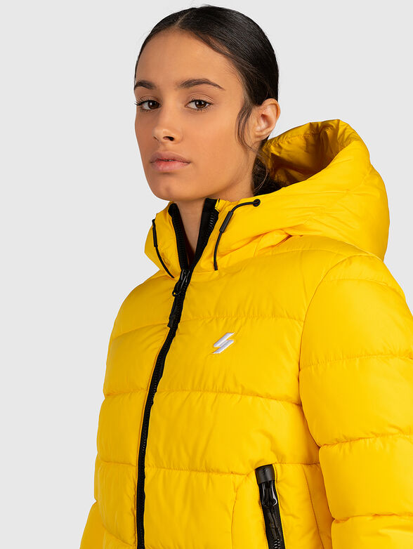 Hooded puffer jacket - 3