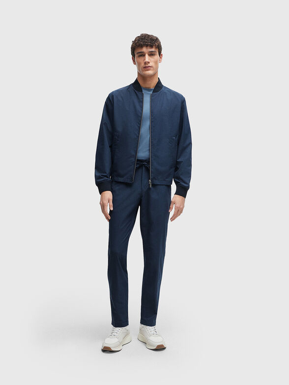 HANRY dark blue bomber jacket - 1