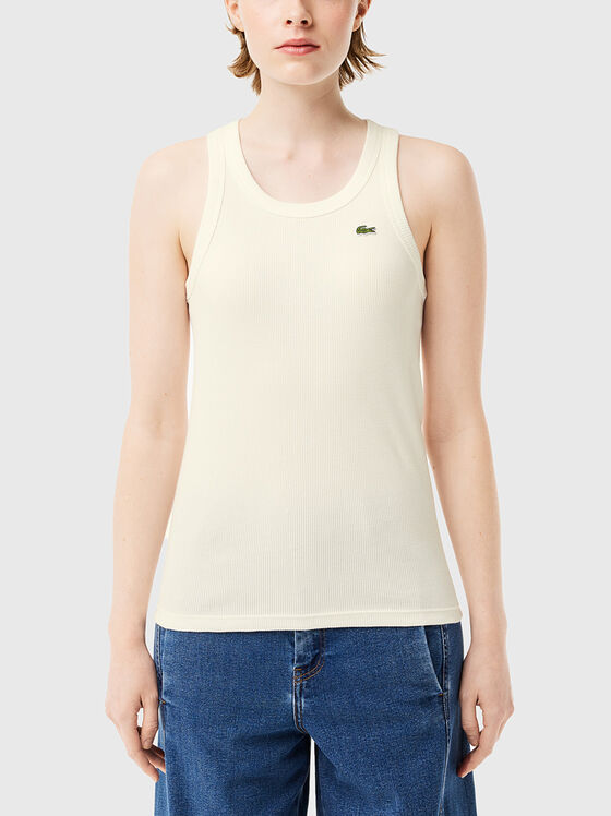 Black cotton top - 1