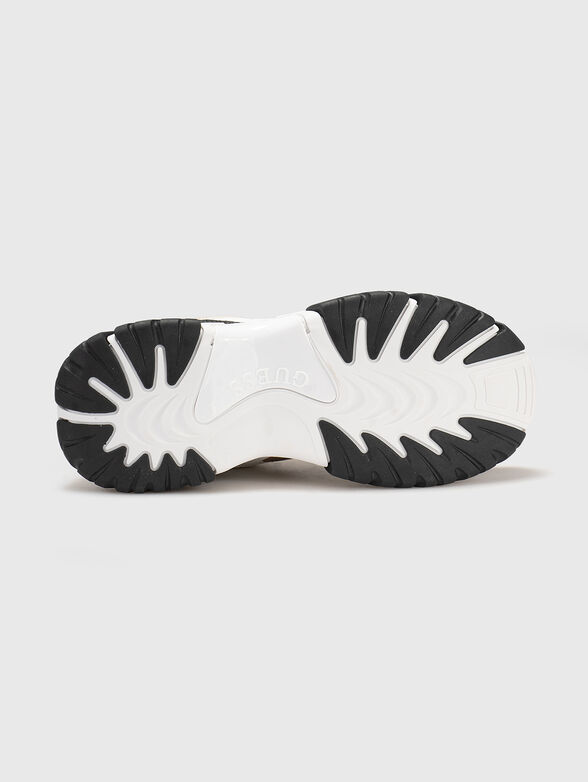 NOTISS sneakers with a monogram logo - 5