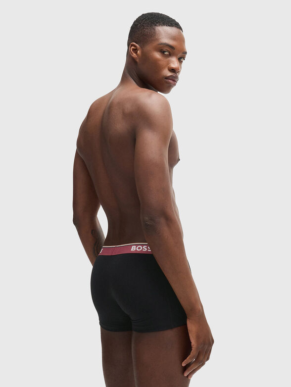 Set of 3 pairs of boxers in black - 3