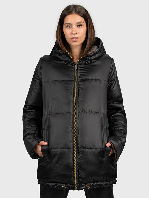 Reversible jacket with monogram print - 4