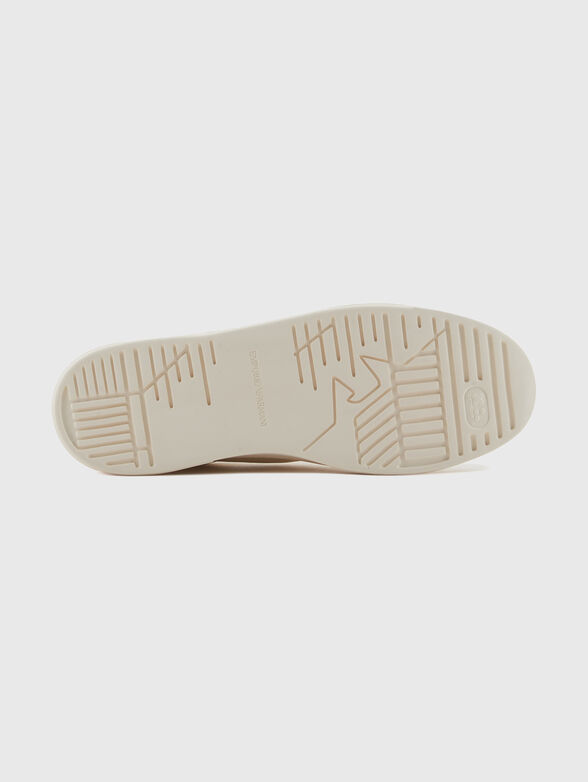 Leather sneakers - 5