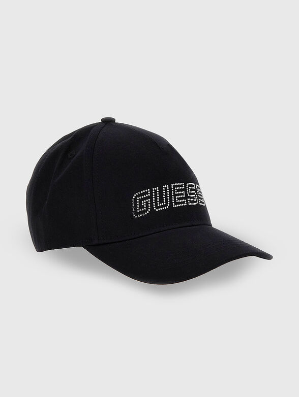Hat with rhinestones logo - 1