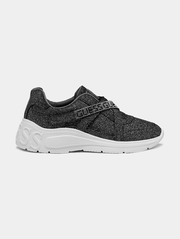 STONEY Sneakers with brocade and rhinestone applications - 1