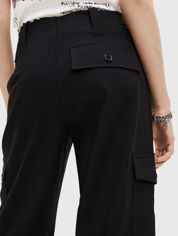 SENA-LACROIX black cargo pants - 3