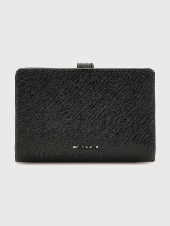 Black leather wallet - 2
