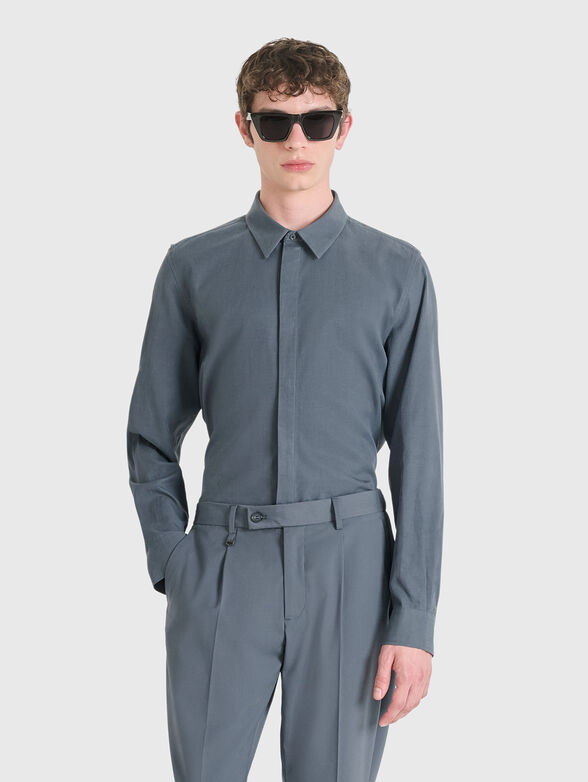 DENVER long sleeve shirt in black - 3