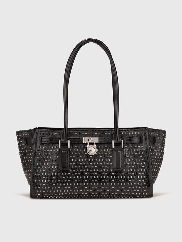 HAMILTON small leather bag with studs - 1