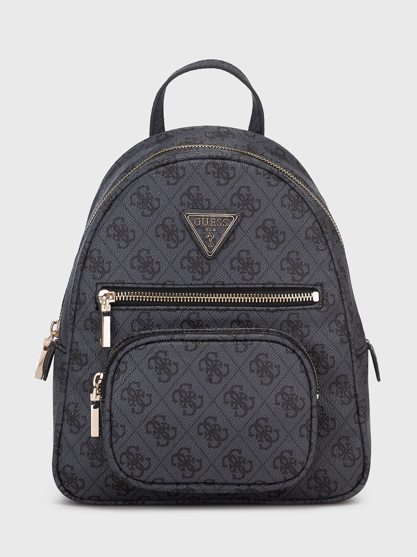 Leeza logo print backpack deals