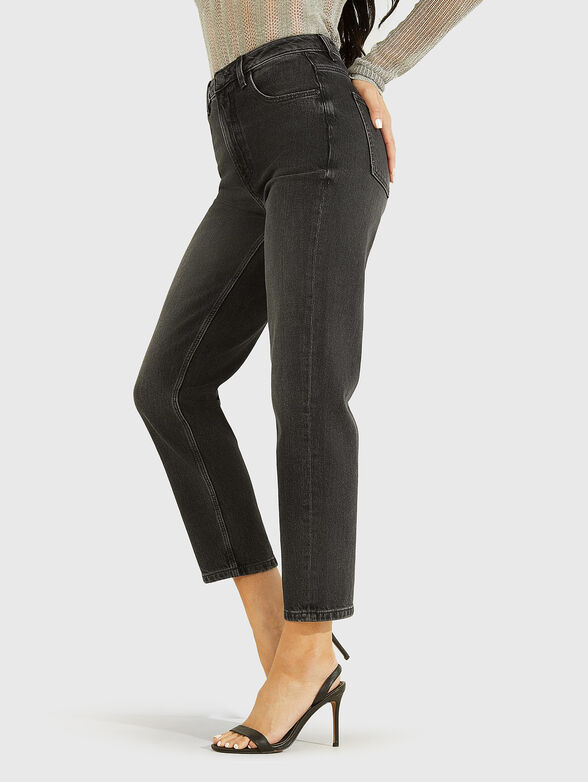 Black jeans with washed effect - 4