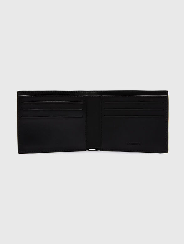 Black leather wallet - 2