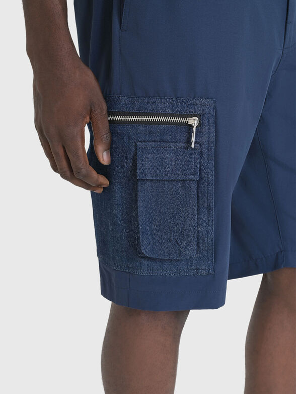 Shorts with accent pockets - 4