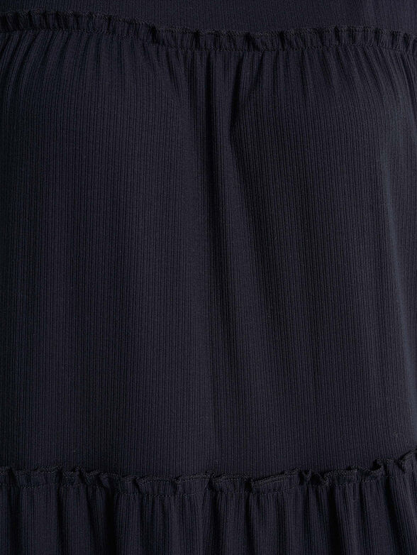 Navy midi dress - 5