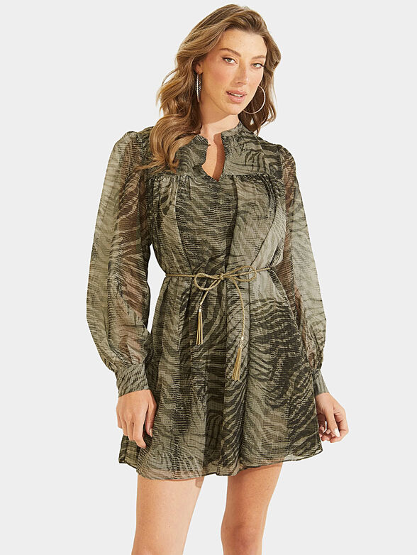 MORGANE dress with floral print - 1
