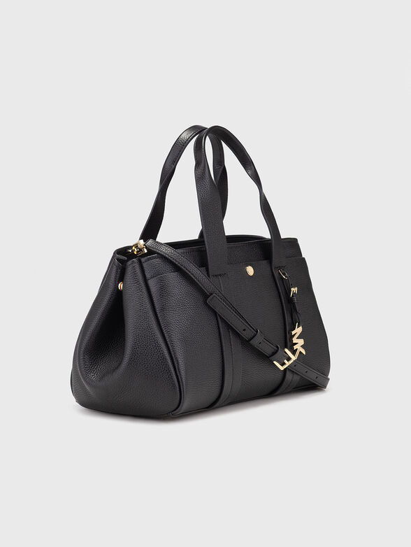 Bag with long handle and gold details - 4