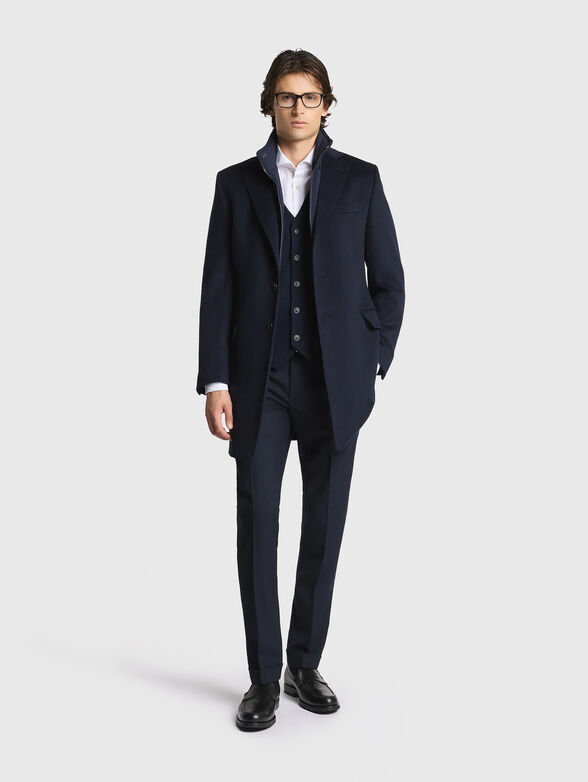 Wool and cashmere coat - 2