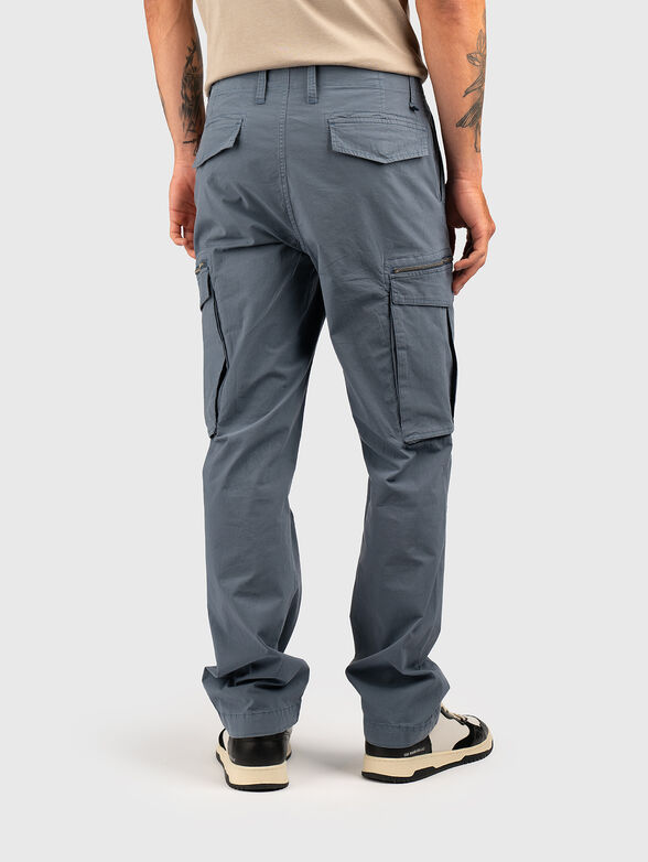 Cotton poplin cargo pants - 2