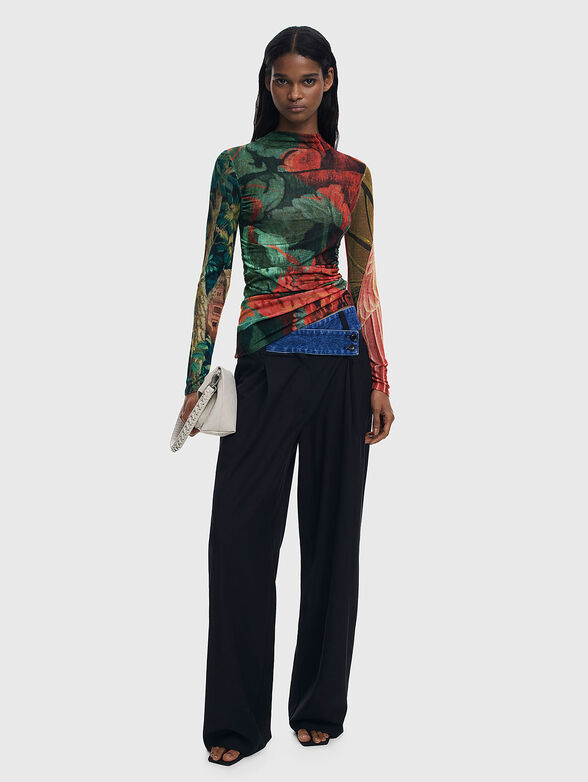 MR. CHRISTIAN LACROIX floral print blouse - 2