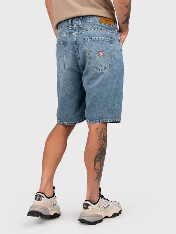 RODEO light blue denim shorts - 2