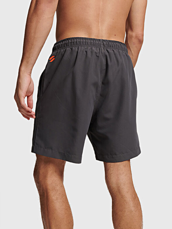 CORE SPORT beach shorts with logo accent - 2
