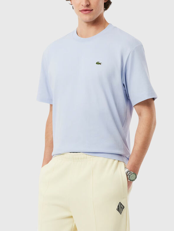 Cotton-blend T-shirt - 1