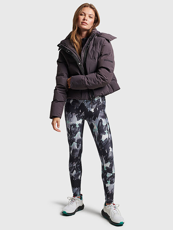 TRAIN BOXY padded jacket with hood - 6