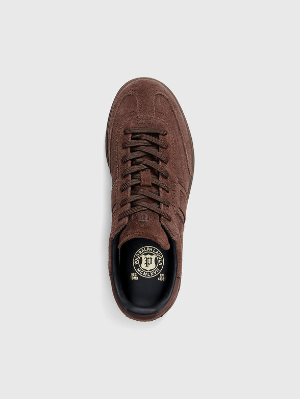 Suede sport shoes - 4