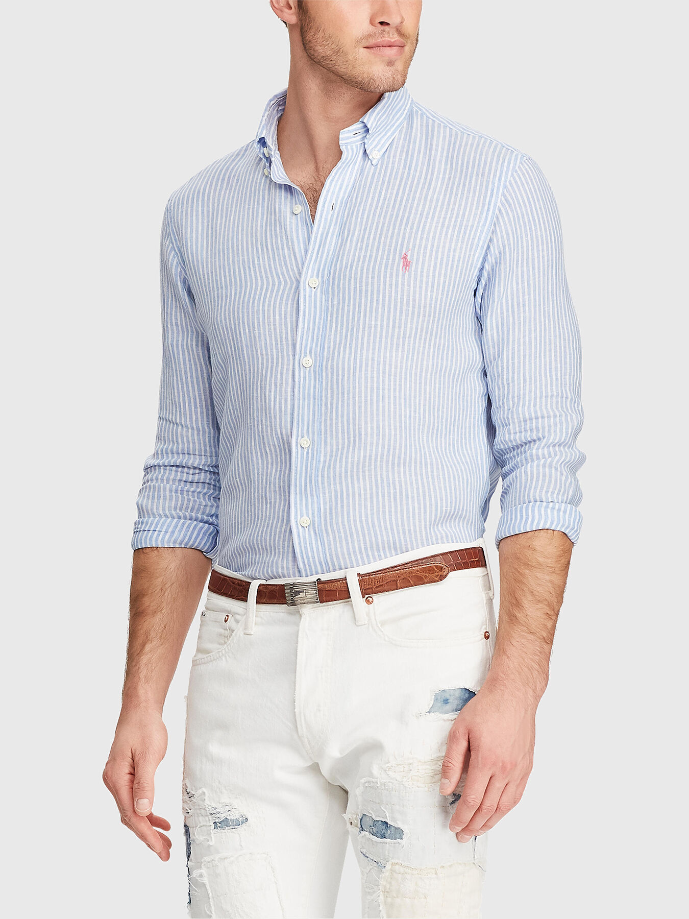 トップス Polo by Ralph Laure cotton&linen shirts
