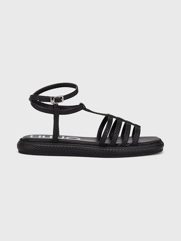 AMELIA 15 black sandals  - 1