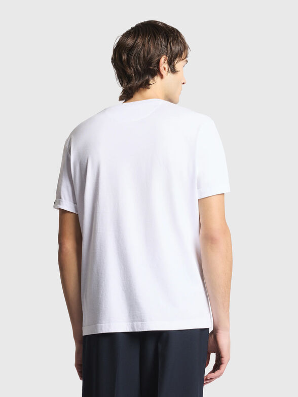 Cotton T-shirt with logo detail - 3