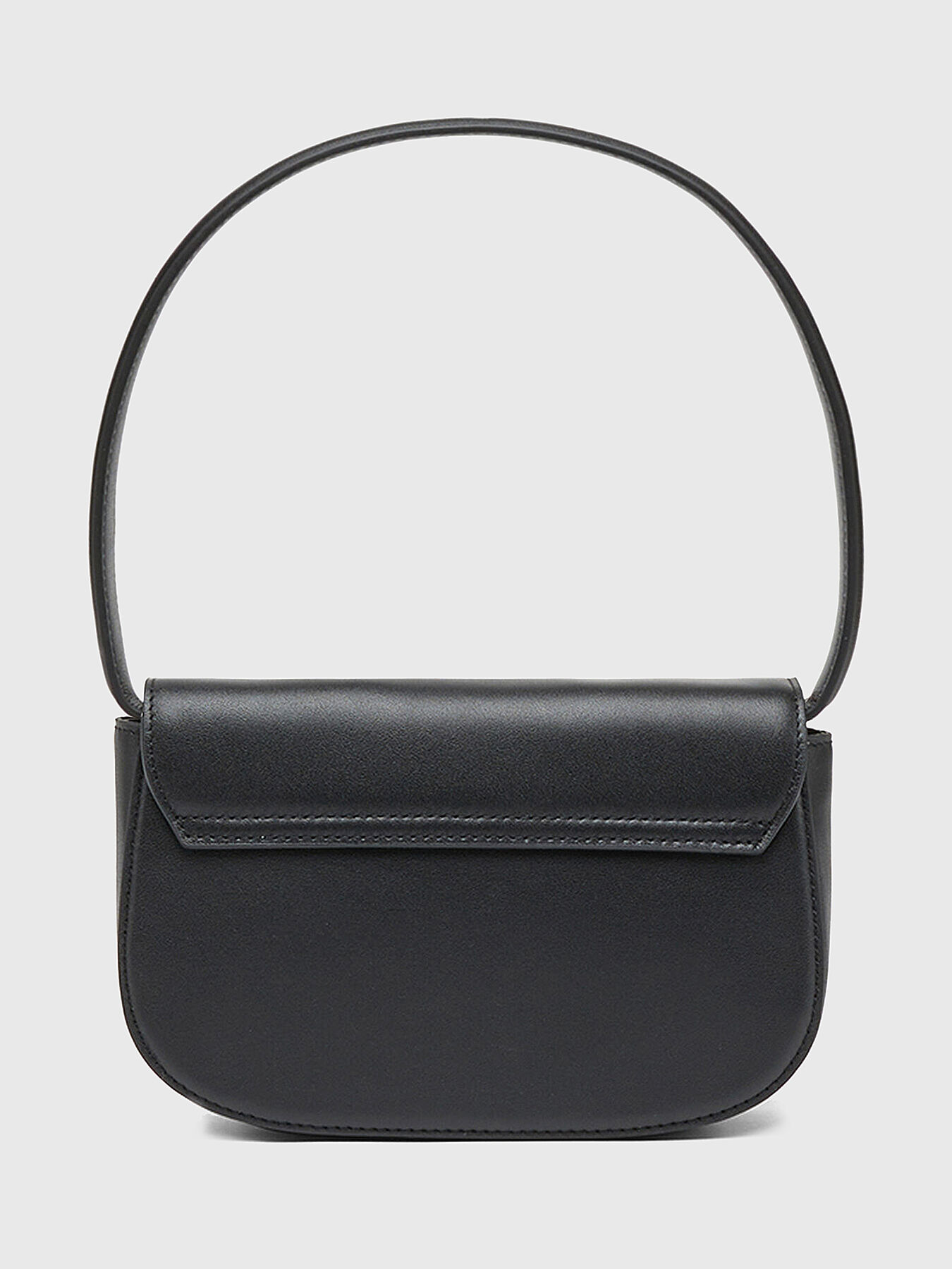 Black leather shoulder bag brand DIESEL — Globalbrandsstore