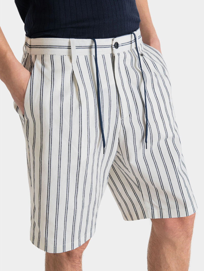 GUSTAF striped shorts  - 3