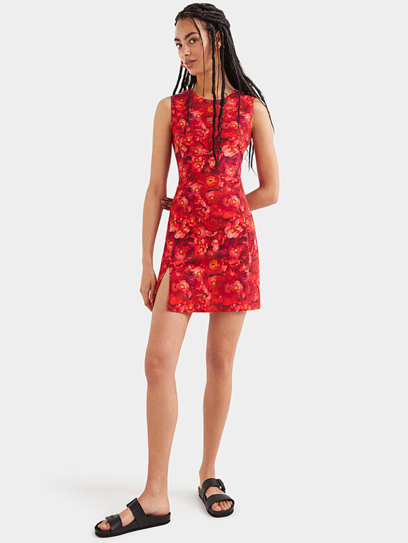AMAPOLA dress with floral print - 3