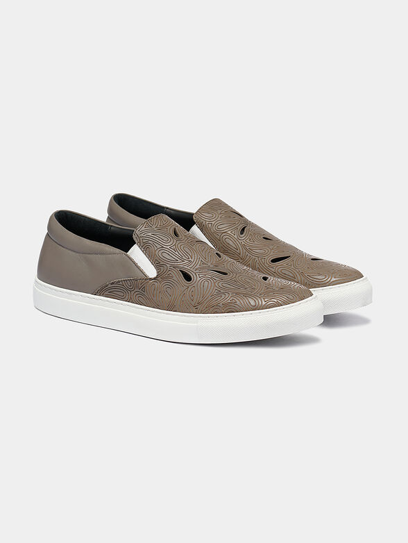 Slip-on shoes with cut-out elements - 2